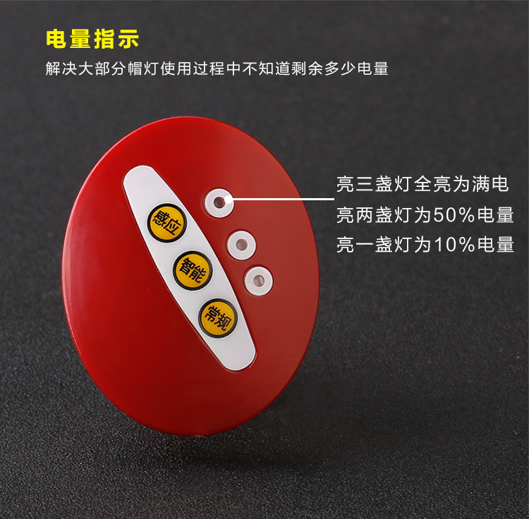 Đèn pha mới câu cá thông minh đèn cảm ứng clip nắp đèn kéo mồi đèn đèn đêm câu cá đèn ngoài trời đèn đầu đèn pin kích điện