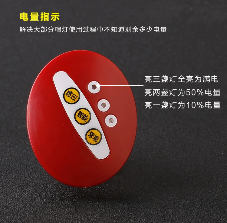 Đèn pha mới câu cá thông minh đèn cảm ứng clip nắp đèn kéo mồi đèn đèn đêm câu cá đèn ngoài trời đèn đầu