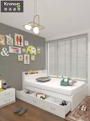 One meter two single beds can store small apartments 1 meter 1 2 meter beds Modern and simple one meter five beds that do not take up space