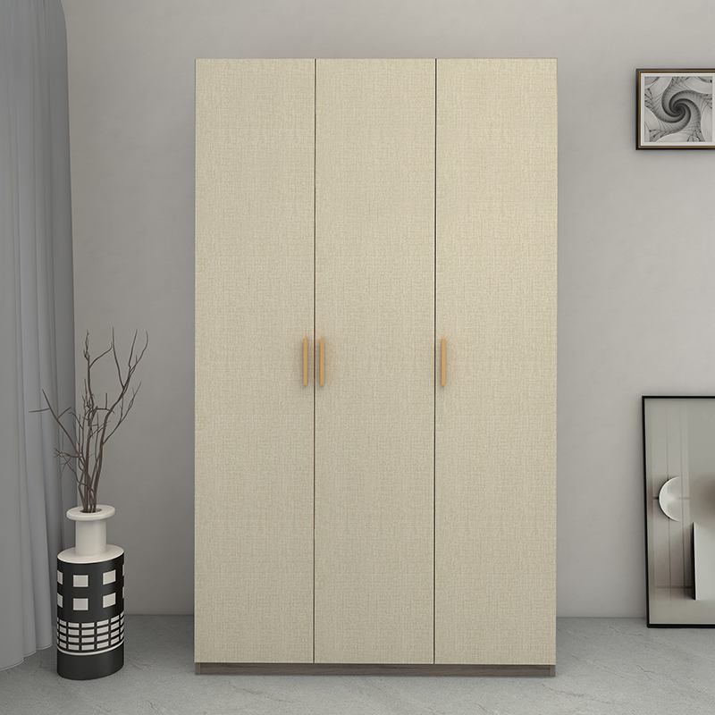 Nordic Standing Cabinet Home Bedroom Minimalist Modern Small Household Type Single Double Triple Door Wardrobe OVERALL BALCONY CONTAINING CABINET