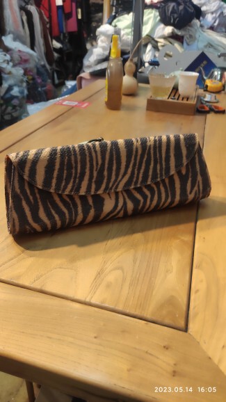 Clearance Sale. Rectangular. Hemp Weaving. Leopard Print. Handbag. You.