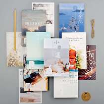 Postcard ins Wall card simple inspirational literature graduation season student message card creative birthday card