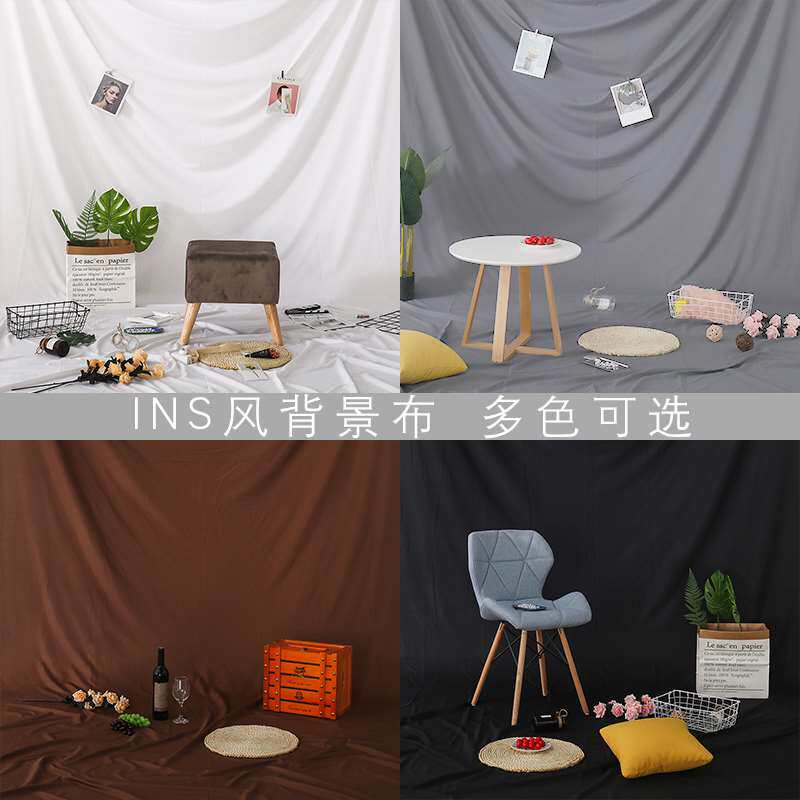 ins wind children's clothing store photo props online red table cloth baby background home clothing tiled shooting props swing beat