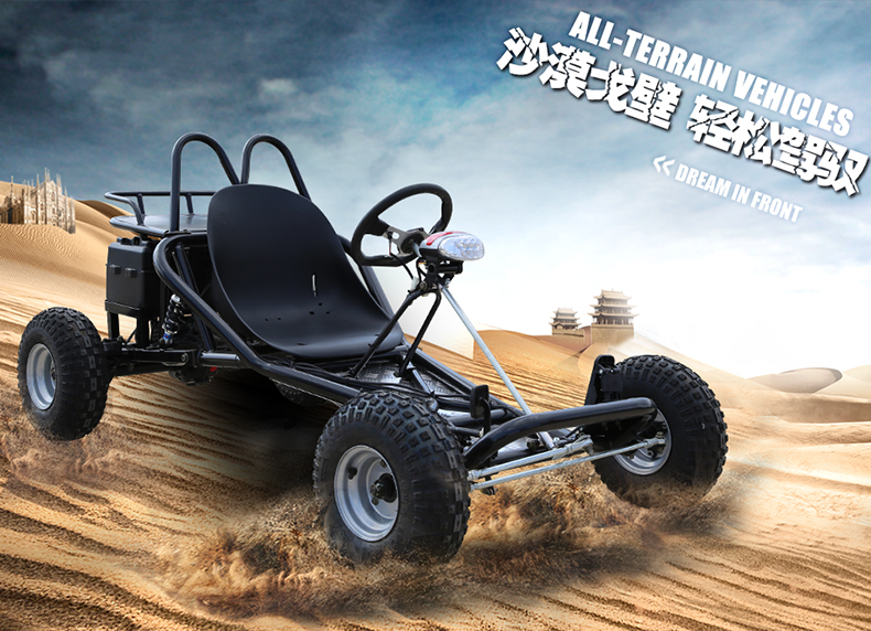 Dành cho người lớn sang trọng lớn đôi hai chỗ ngồi kart off-road ATV bốn bánh xe máy núi xăng xe máy