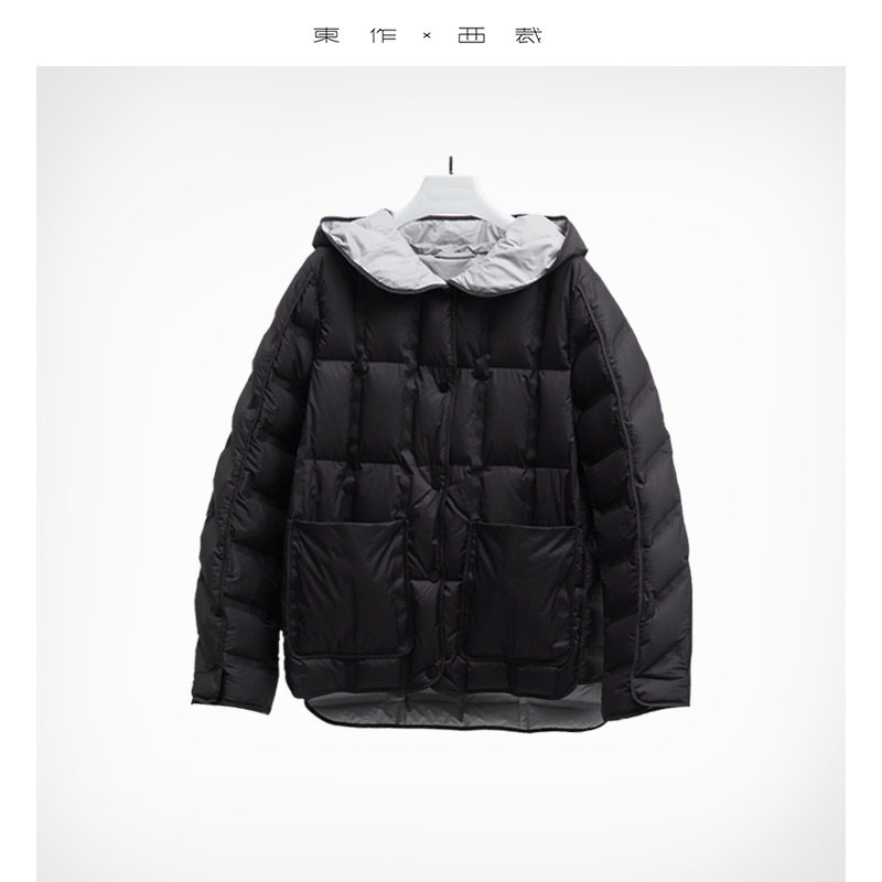 Big brand, great version ~ small down jacket women's small section is thin and warm, light and thin in winter