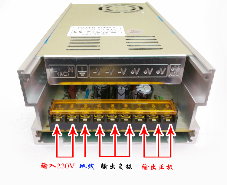 Bộ khuếch đại CD xe điện từ 220 đến 12 V60A - Âm thanh xe hơi / Xe điện tử máy hút bụi bơm lốp ô tô