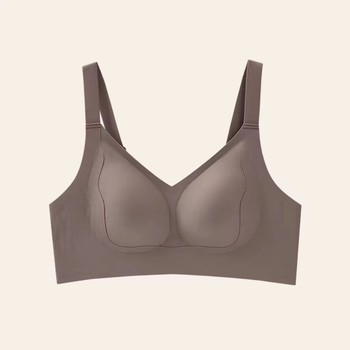 ນ້ຳຢາງທຳມະຊາດ hyaluronic acid fixed coaster straight strap bra JZ-558