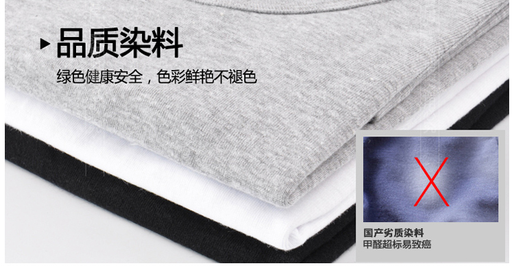 Langsha trung niên cotton áo len nam mùa hè lỏng cotton trắng áo sơ mi cũ cổ tròn tay ngắn bố đồ lót