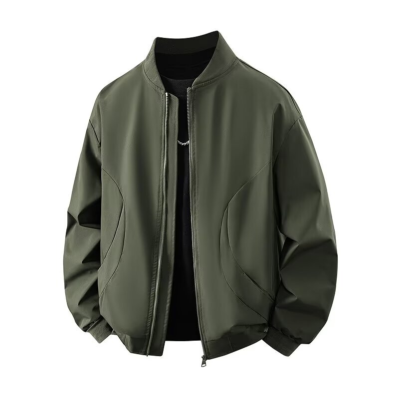 Mall Store Counter Sells Workwear Jackets, 2025 Spring and Autumn New Style, Cool and Trendy Brand, American Fashion Pilot Jacket