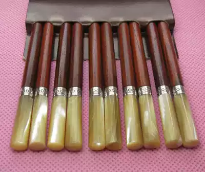 Red acid branch round silver ring deep sea shellfish 5 pairs of chopsticks special offer