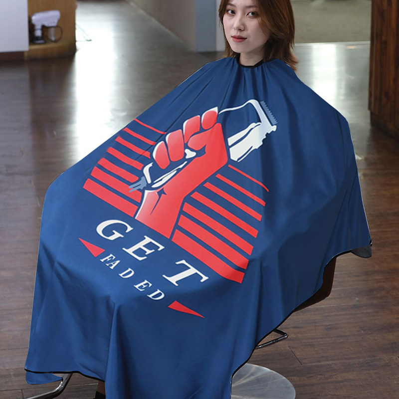 Barber cloth barber shop trendy high-end non-stick hair salon hair cloth hair salon dedicated hair stylist cut hair cloth hair salon