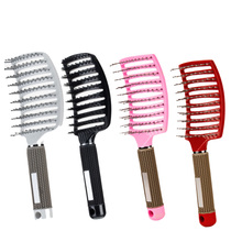 Mens hair comb Small curved comb Shunfa comb Nine rows of wide tooth comb Fish tooth hair tool comb Ribs comb