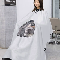 Белая прозрачная галстук-бабочка, высококлассная ткань