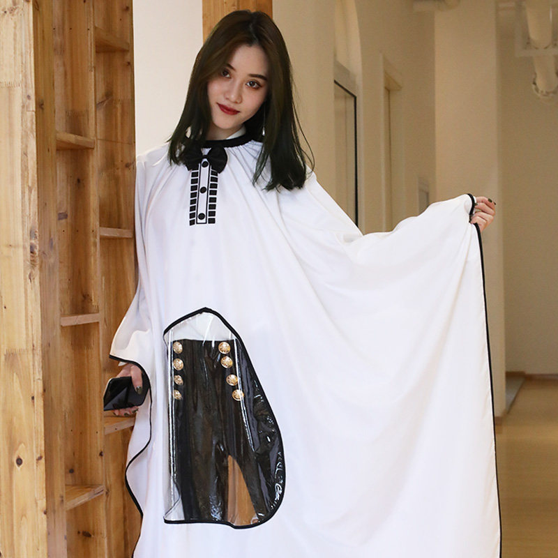 Haircut Shop Apron Hair Salon Special Hairdressera without stained with haircut Apron Cloth Waterproof Cloth boutique Shops Tide