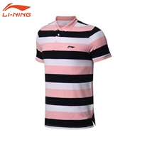 Li Ning ve áo sơ mi polo nam trung niên nửa tay áo nam 2018 mới thể thao loạt áo thun ngắn tay giản dị áo polo nam đẹp