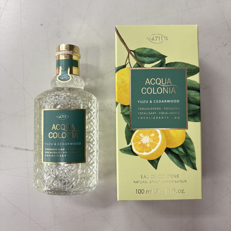 4711 Yuzu Cedarwood Cologne Acqua Colonia Yuzu&Cedarwood 50/100ml Optional