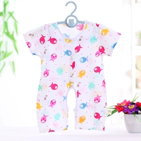 Красная рыба с короткими рукавами хлопка