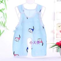 Светло-коричневый Цельный пряжка на плечо Snooze Cat Blue