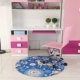 thảm gia đình rửa được giá rẻ tròn thảm thảm ghế ghế máy tính giỏ xoay thảm sàn cloakroom hình ảnh - Thảm sàn xốp trải sàn