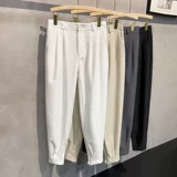 Летние повседневные брюки, трендовые модные цветные универсальные штаны, оверсайз