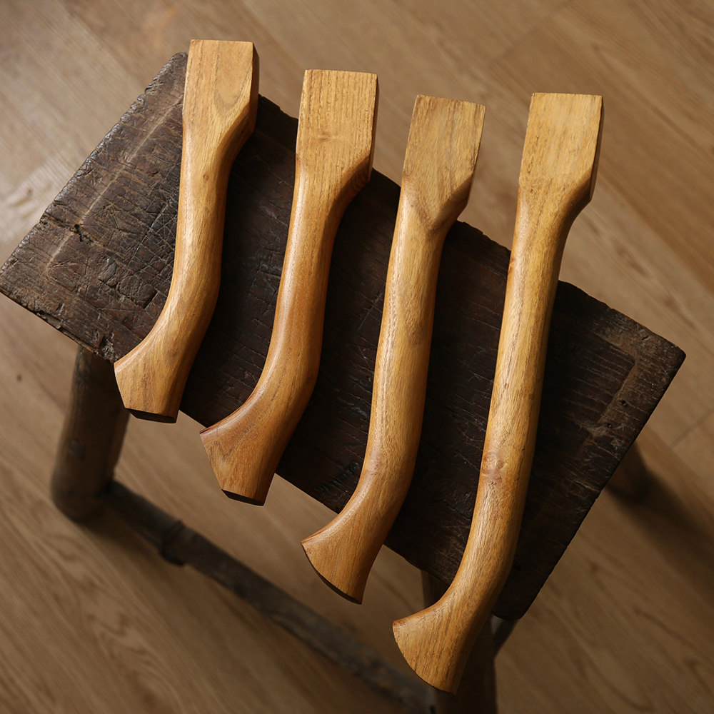 GB Grumpy Bear handmade axe handle axe handle hammered Willow Locust handle hardwood handle hammer handle hammer handle