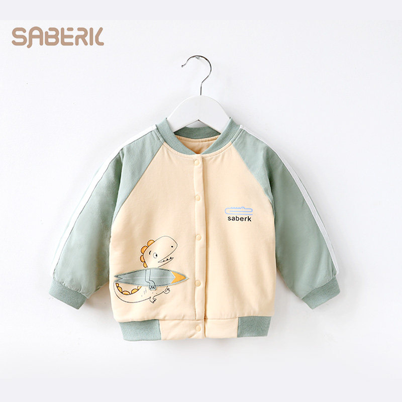 Small shell baby boy clothing cotton clothes autumn winter clothes new male baby warm blouse jacket girl cotton padded jacket