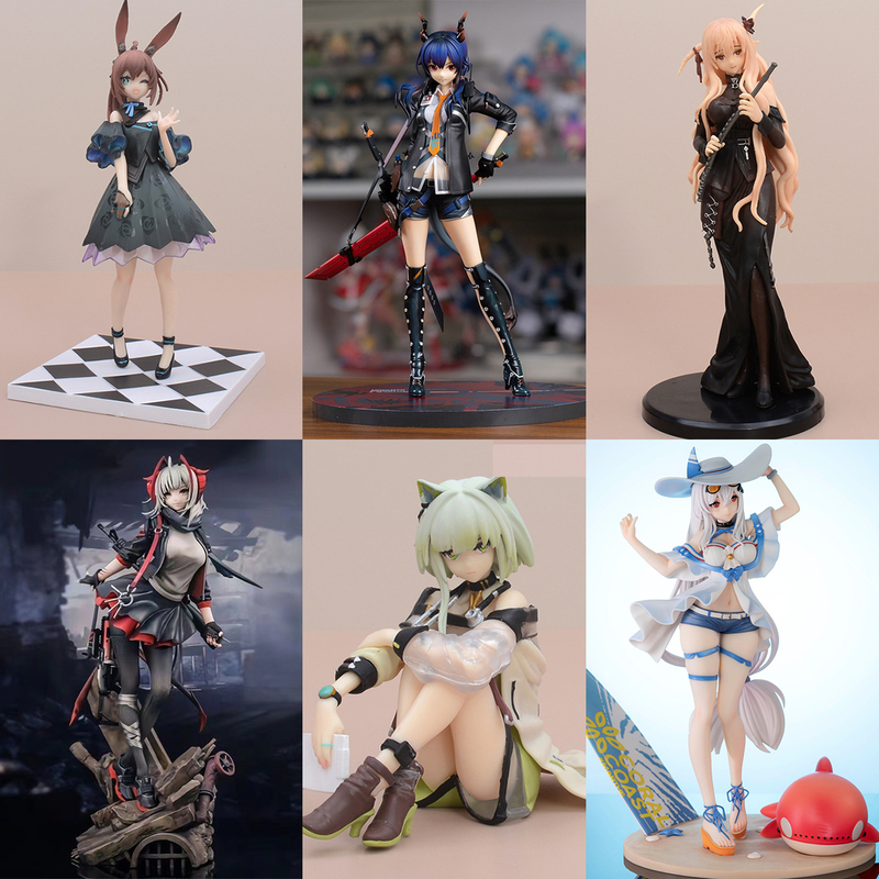 Arknights Game Merchandise Figure Chen Kairui Amiya Model Doll Toy Figurine in Stock