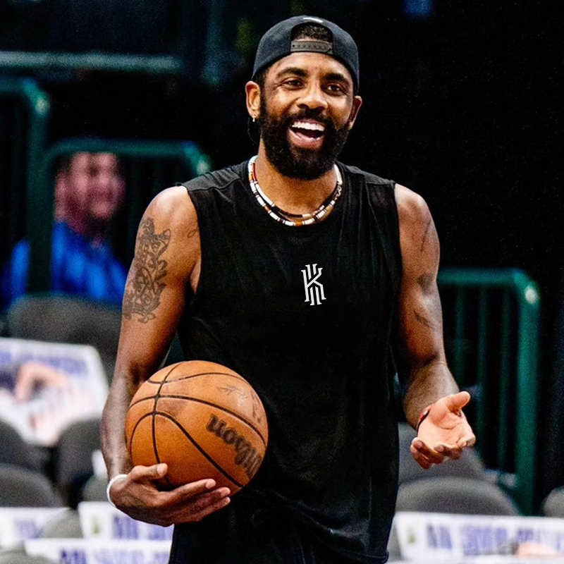 Irving Basketball Vest New Quick-Drying Training Clothes American-Style Warm-Up Shooting Clothes Men's Loose Breathable Sports T-Shirt