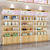 Shelf Show Rack Light Box Products Display Case Shelf Multilayer Supermarket Mother & Baby Beauty Cosmetics Shop Display Case