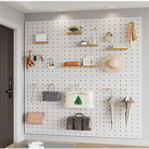 Wall Solid Wood Cave Plate In house Entrance Exhibition Show Kitchen Adornment Wall-hanging Partition Wooden Shelf Custom