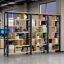 Partition Shelve Decoration Office Company Screen Simple modern bookshelf Partition Wall Living Room Genguan Show Shelf