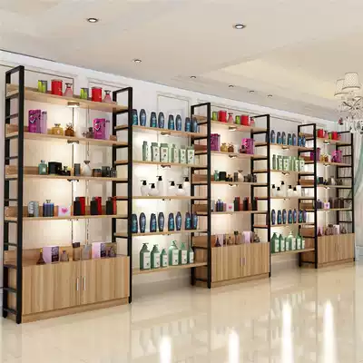 Modern simple multi-layer steel wood bookshelf bookcase shelf iron storage rack free combination living room shelf