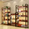 Bookshelf Container display rack Boutique display rack Storage shelf Screen partition display cabinet Jewelry rack Steel and wood storage rack