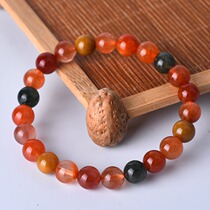 Natural Fu Lu Shou bracelet for men and women crystal rabbit hair crystal hand string send mother send mother-in-law send elders gift jewelry