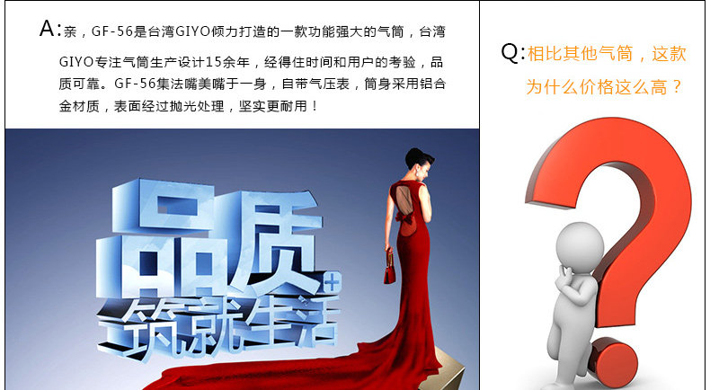 Pompe à vélo GIYO - Ref 2389727 Image 31