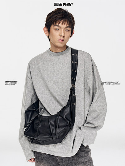 饺子包小众设计师男生高级感潮牌轻奢慵懒风松弛感男女士斜挎包包