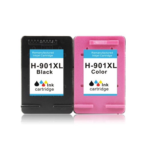 标点 Он подходит для чернильного картриджа HP 901 J4660 J4580 J4640 J4680 Принтер 901XL Черный цвет чернила картридж может добавить чернила J4580 J4640 J4680 чернильная коробка