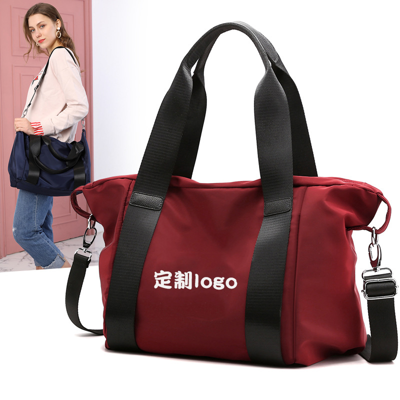 Customized LOGO one-shoulder messenger ladies bag white-collar travel business travel exchange meeting high-end work bag to print