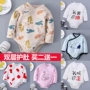 Quần dài tay cho bé xì hơi quần áo mùa thu đông sleepsuit trẻ em