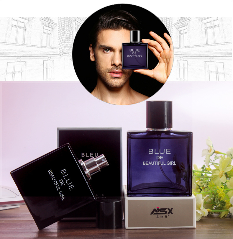 Mua một tặng một nước hoa dành cho người lớn màu xanh Ai Shi Xuan dành riêng cho nam coco noir 100ml