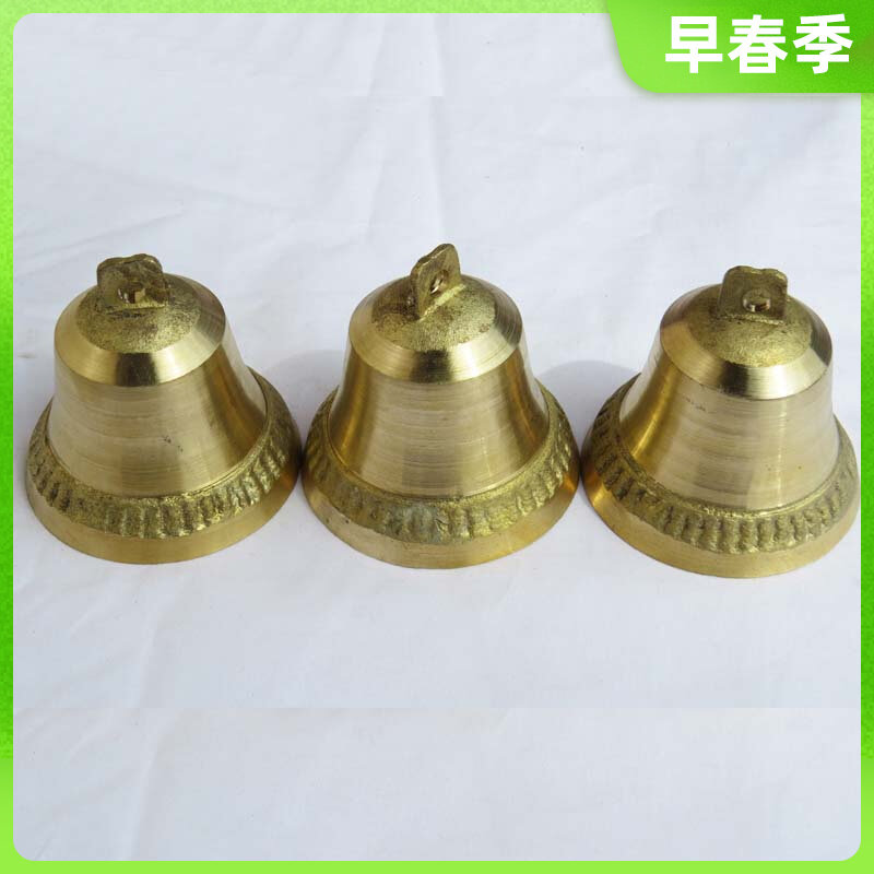 Horse bell ornaments Copper bell equestrian stationery horse cage head harness supplies horse bells