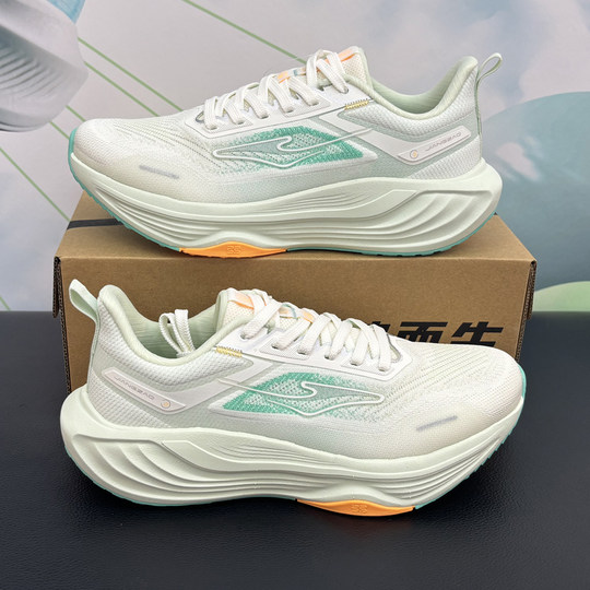 Hongxing Erke Women's Shoes 2025 Autumn New Rubber Non-Slip Breathable Rebound Sports Running Shoes 12125303046