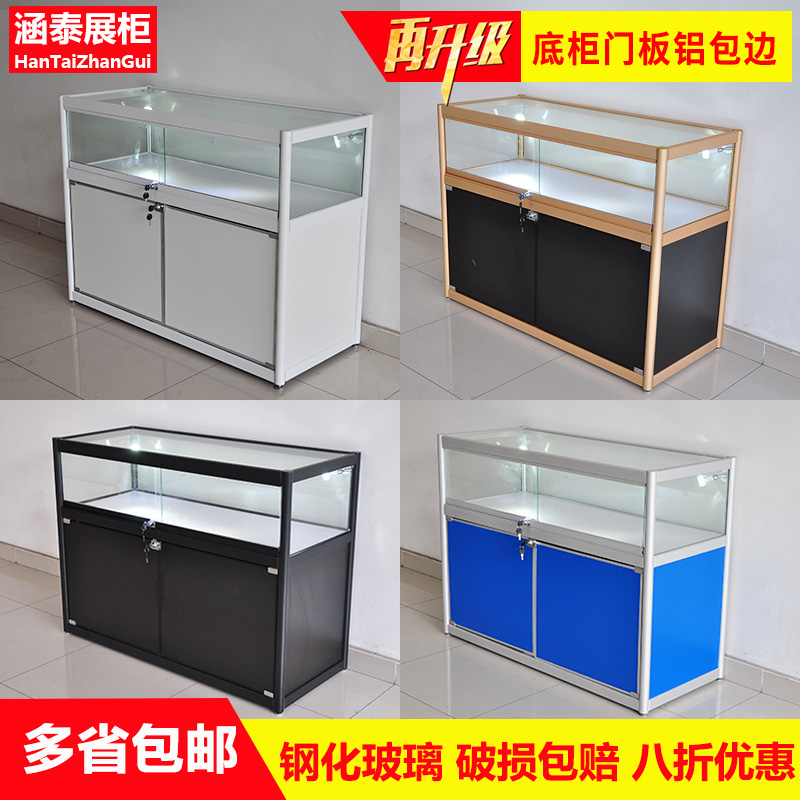 Jewelry Counter Jewelry Glass Showcase Medicine Display Cabinet