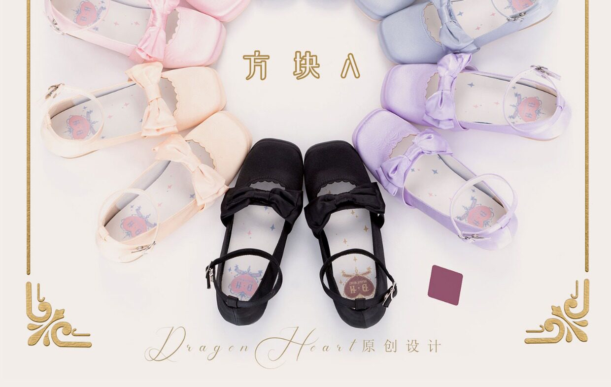 Обувь 清仓福袋 原创lolita鞋 制服鞋 lo鞋 dh原创设计 现货