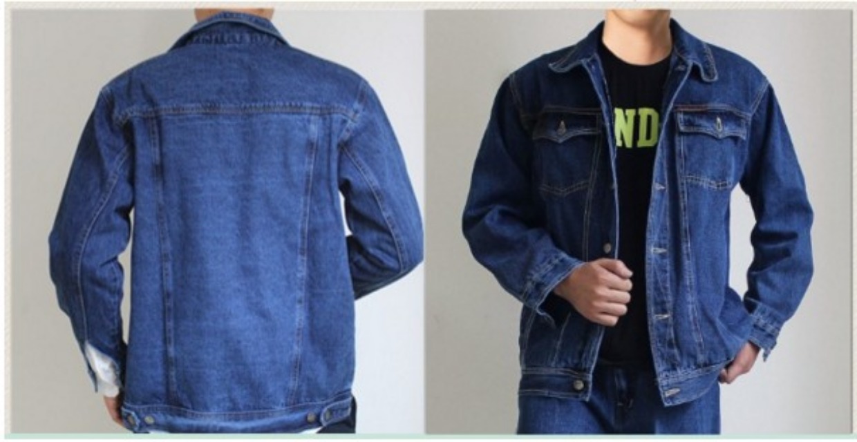 Quần yếm hàn phù hợp với nam cotton dài tay dụng cụ làm dày denim dịch vụ nhà máy điện quần áo dịch vụ bảo hiểm lao động mùa đông bộ thể thao nam đẹp