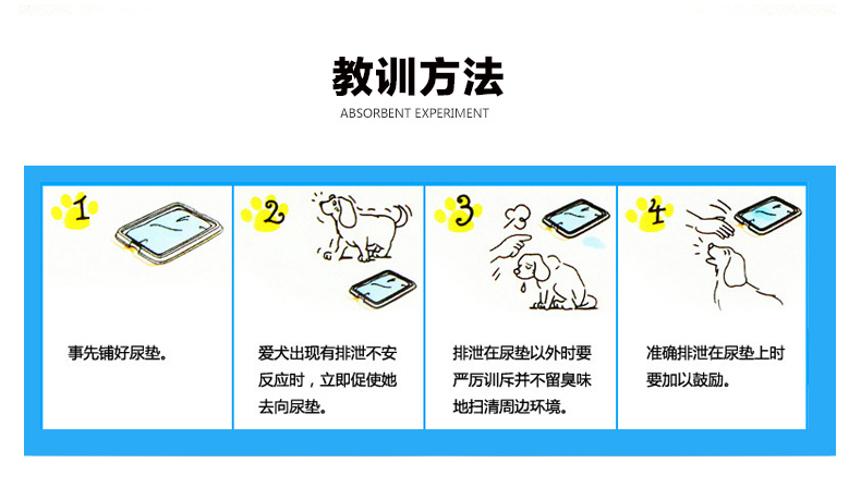 Tã cho chó Pet vật nuôi tã lót mèo tã tã Teddy thấm ướt pad dày và khử mùi - Cat / Dog Beauty & Cleaning Supplies lược chải lông