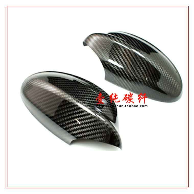 Applicable 3 Department E90 E92 Carbon fiber rear mirror cover BMW F10 F30 rear mirror shell adhesive style