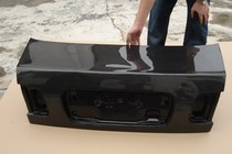 Suitable for Honda 96~98 Civic EK3 modified carbon fiber tail cover 99~00 trunk cover back cover one pure