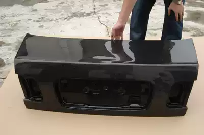 Suitable for Honda 96~98 Civic EK3 modified carbon fiber tail box cover 99~00 trunk cover back one pure