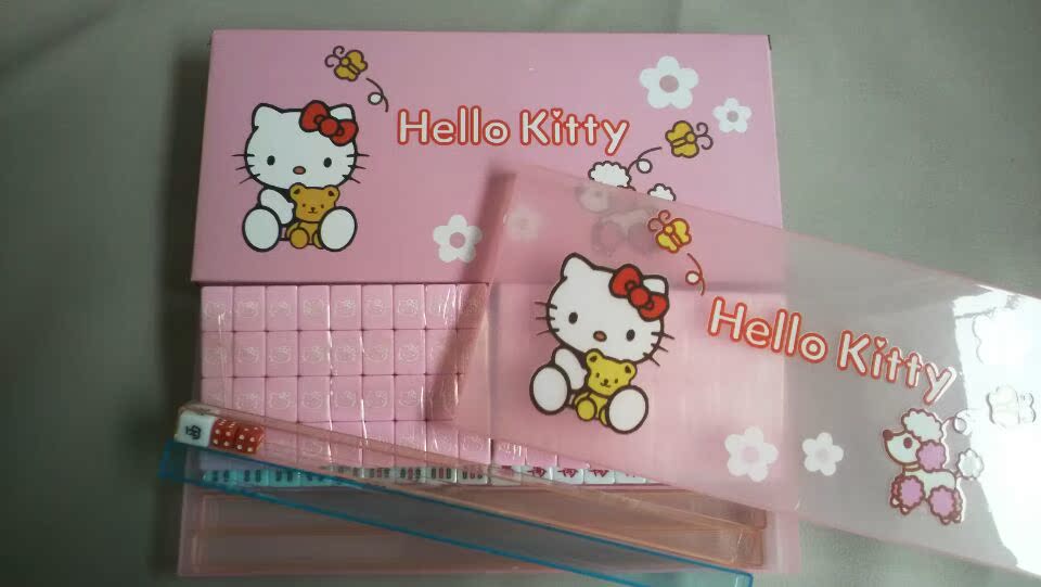 Còng tay tại nhà Du lịch Mini 20 Trung bình 40 Lớn 42 Hồng KTkitty Phim hoạt hình Sparrow Mahjong - Các lớp học Mạt chược / Cờ vua / giáo dục cờ vua nam châm chất lượng cao